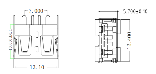 usb2.0尺寸圖